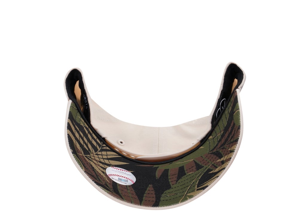 47Brand New York Yankees Natural Tropic Pop Under MVP Snapback Cap