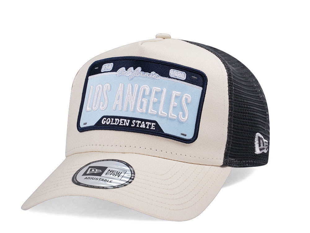 New Era Los Angeles Golden State Trucker A Frame Snapback Cap