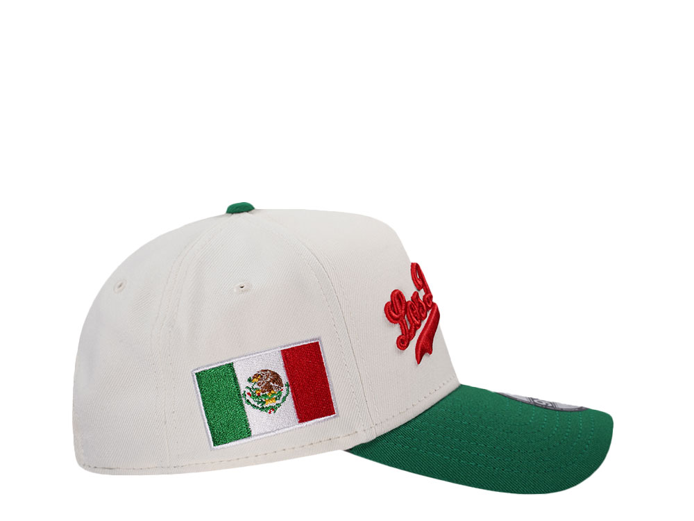 New Era Los Angeles Dodgers Mexico Chrome Two Tone Edition 9Forty A Frame Snapback Cap