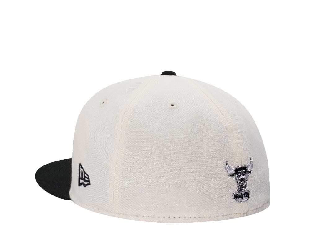 New Era Chicaco Bulls NBA Finals 1991 Script White Two Tone Edition 59Fifty Fitted Cap