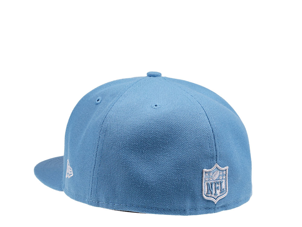 New Era Seattle Seahawks Super Bowl XLVIII Sky Blue Edition 59Fifty Fitted Cap