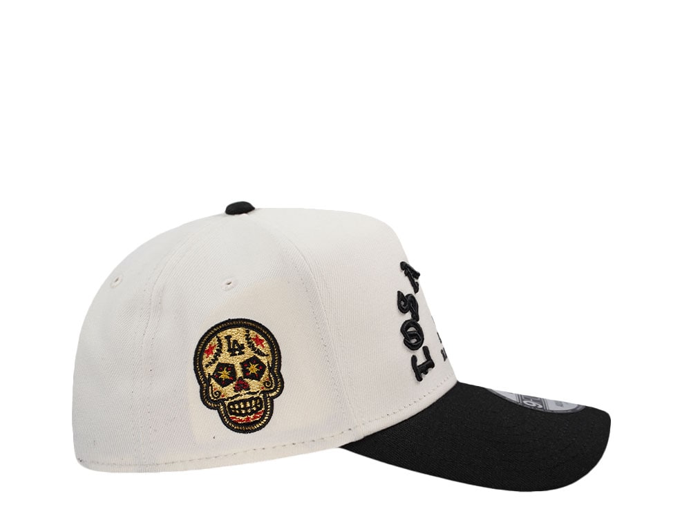 New Era Los Angeles Dodgers Metallic Skull Two Tone Edition 9Forty A Frame Snapback Cap