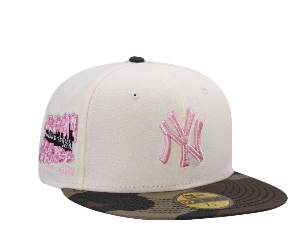New Era New York Yankees World Series 2000 Chrome Two Tone Edition 59Fifty Fitted Cap