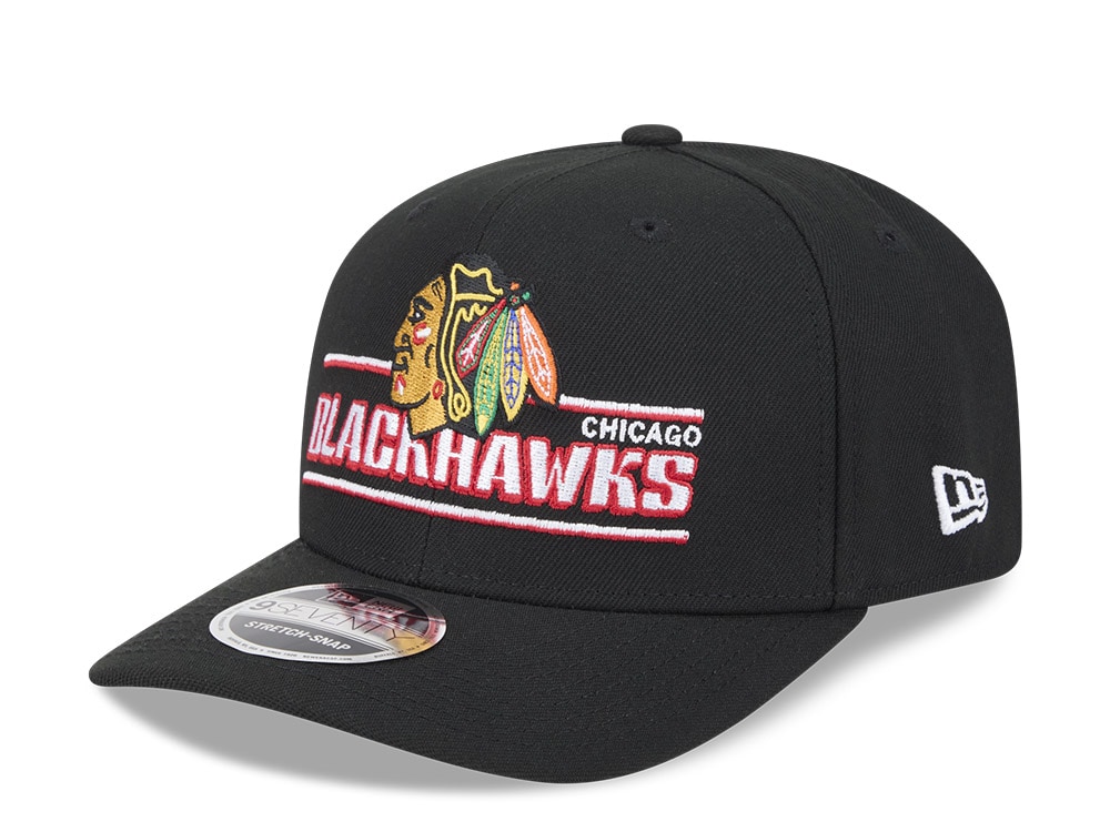 New Era Chicago Blackhawks Stated Edition 9Seventy Stretch Snapback Cap