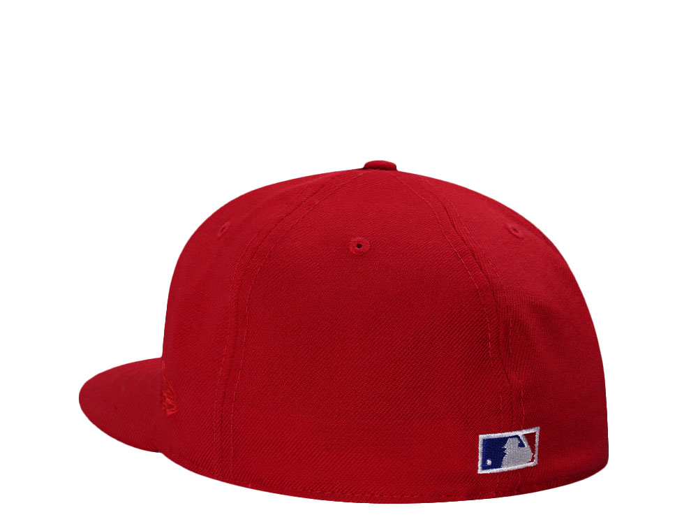 New Era New York Mets 50th Anniversary Scarlet Wool Prime Edition 59Fifty Fitted Cap