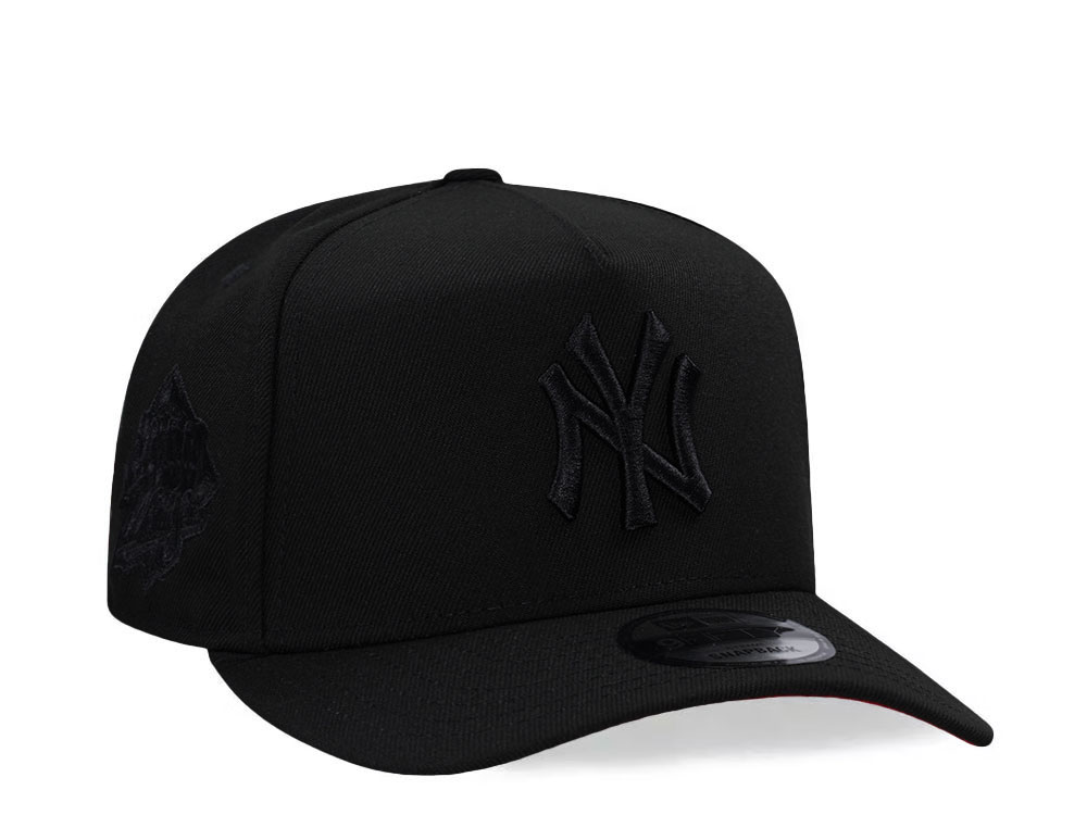 New Era New York Yankees World Series 1999 Blackout Red Prime Edition 9Fifty A Frame Snapback Cap