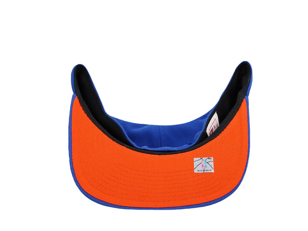 Mitchell & Ness New York Knicks Logo History Hardwood Classic Dynasty Fitted Cap