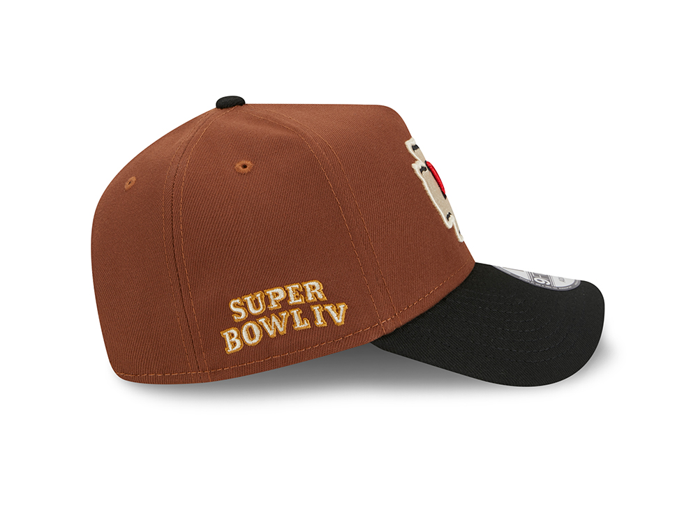 New Era Kansas City Chiefs Super Bowl IV Harvest Two Tone 9Forty A Frame Snapback Cap